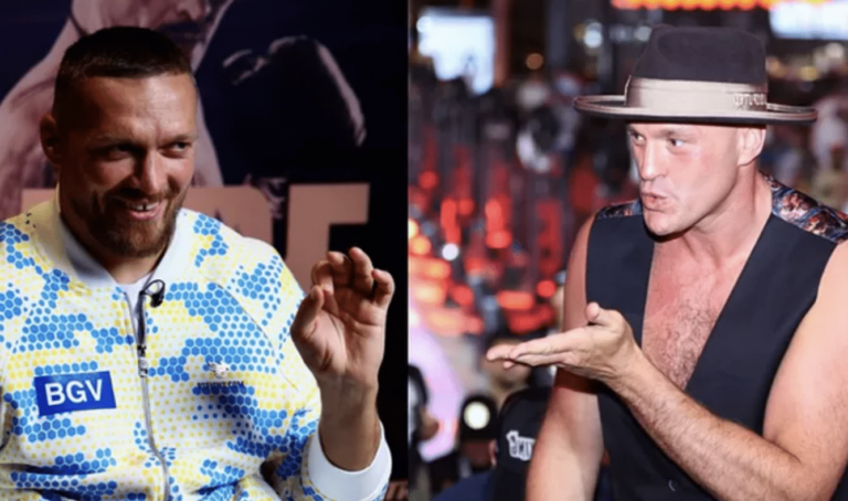 Fury et Usyk font leur grande arrivée