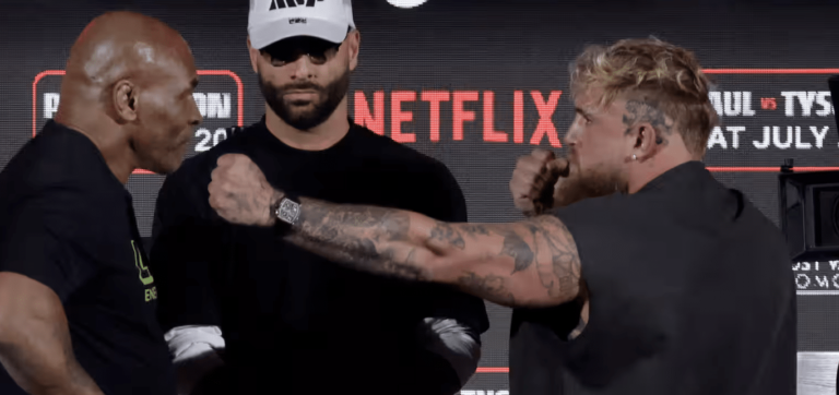 Le Fiery Presser de Jake Paul et Mike Tyson
