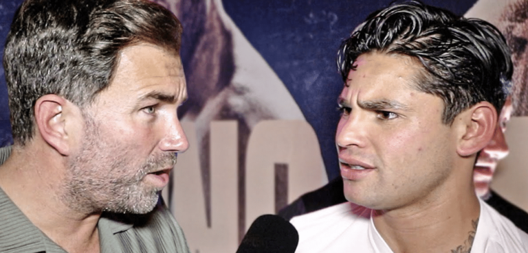Ryan Garcia menace de frapper Eddie Hearn