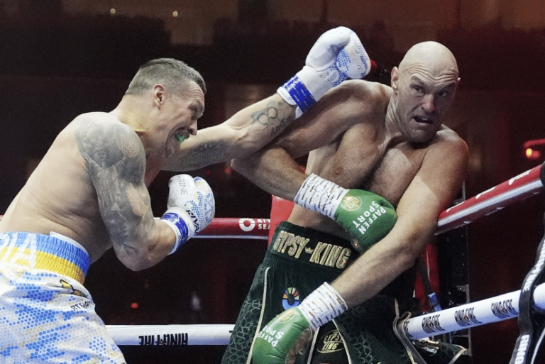 Usyk nommé meilleur combattant P4P du Ring Magazine