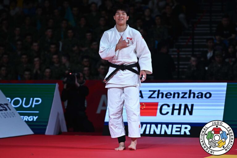 Zhenzhao Ma bat le prometteur allemand Olek pour l'or -78 kg