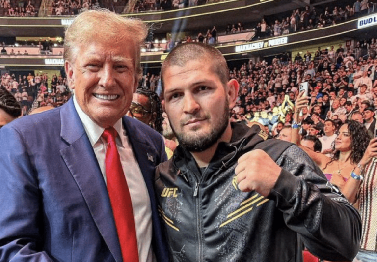 Khabib Nurmagomedov demande le soutien de Donald Trump à la guerre à Gaza