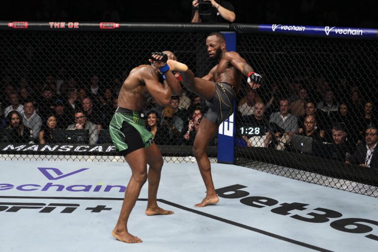 Leon Edwards répond à la suggestion d'Islam Makhachev de se rencontrer dans l'octogone