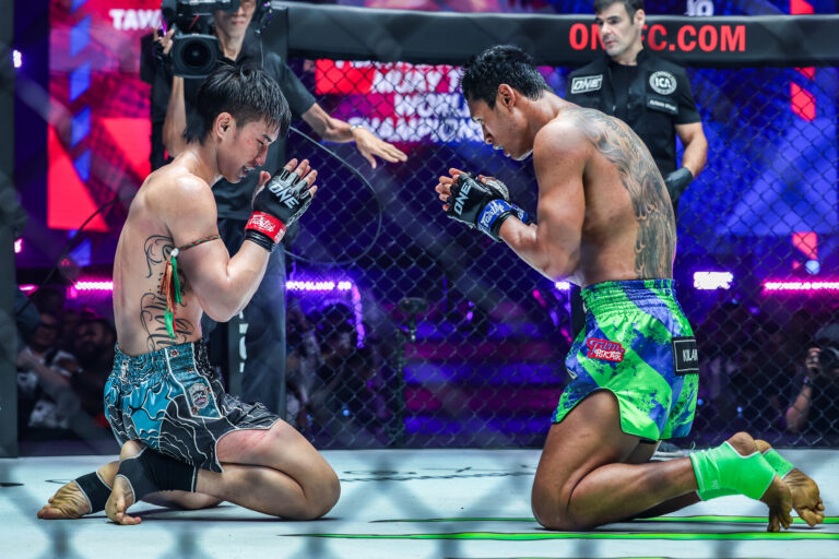 Les meilleures images de ONE 167 : Tawanchai contre.  Nattawout II