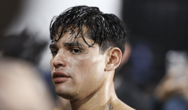Ryan Garcia arrêté pour vandalisme dans un hôtel