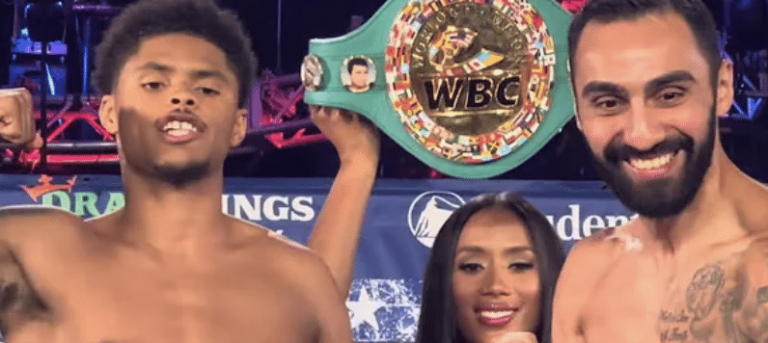 Shakur Stevenson et Artem Harutyunyan font du poids