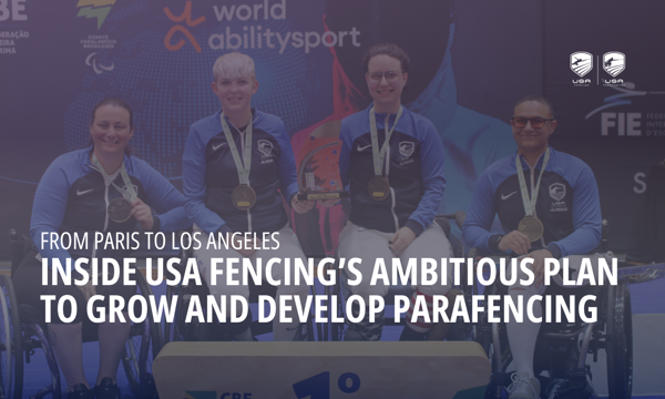 De Paris à Los Angeles — Au cœur du projet d'USA Fencing pour développer le para-escrime