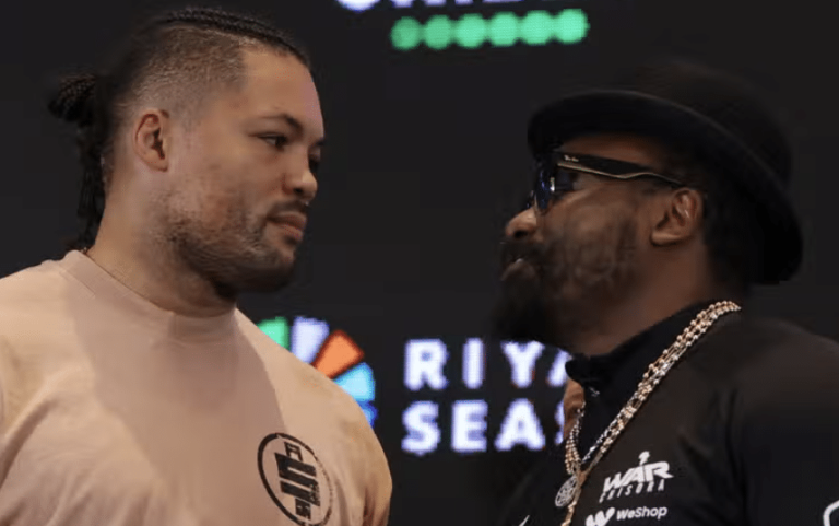 Joyce et Chisora ​​s'affrontent lors de la conférence de presse finale