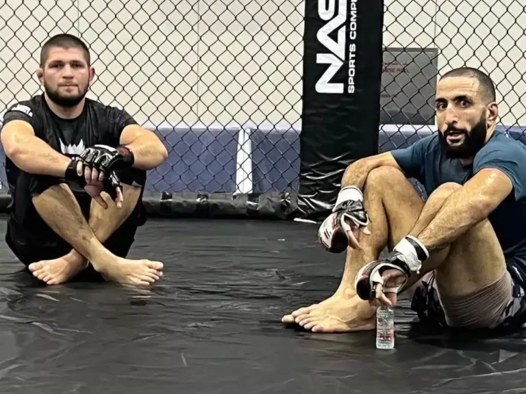 Khabib Nurmagomedov ne s'attribue aucun mérite pour le succès de Belal Muhammad à l'UFC 304