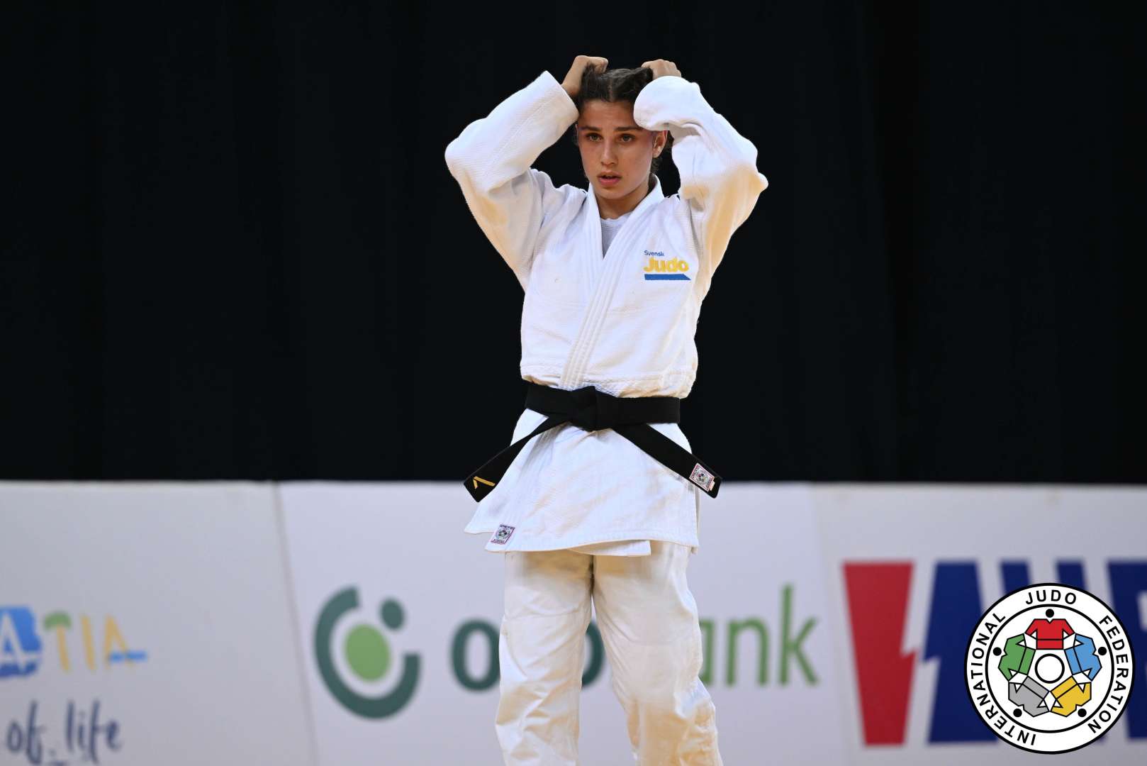 Tara Babulfath se moque des statistiques du judo