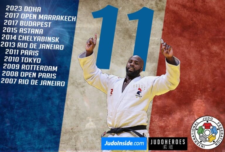 Teddy Riner allume la flamme olympique à Paris