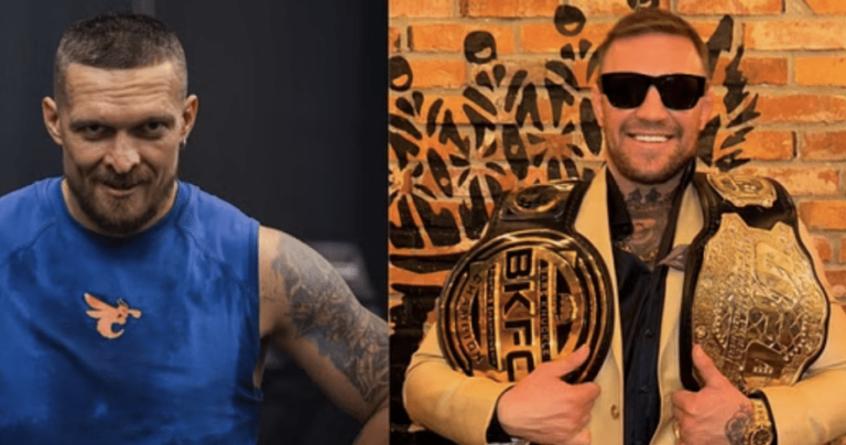 Usyk se réjouit d'un combat à mains nues contre McGregor