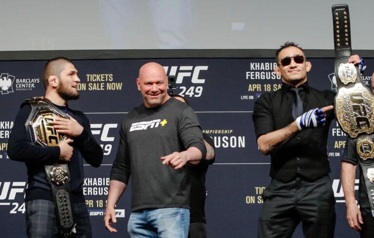 Khabib Nurmagomedov sur les réflexions de Tony Ferguson concernant sa retraite