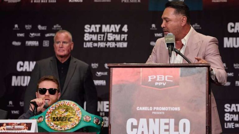 Les mots forts d'Oscar De La Hoya pour Canelo