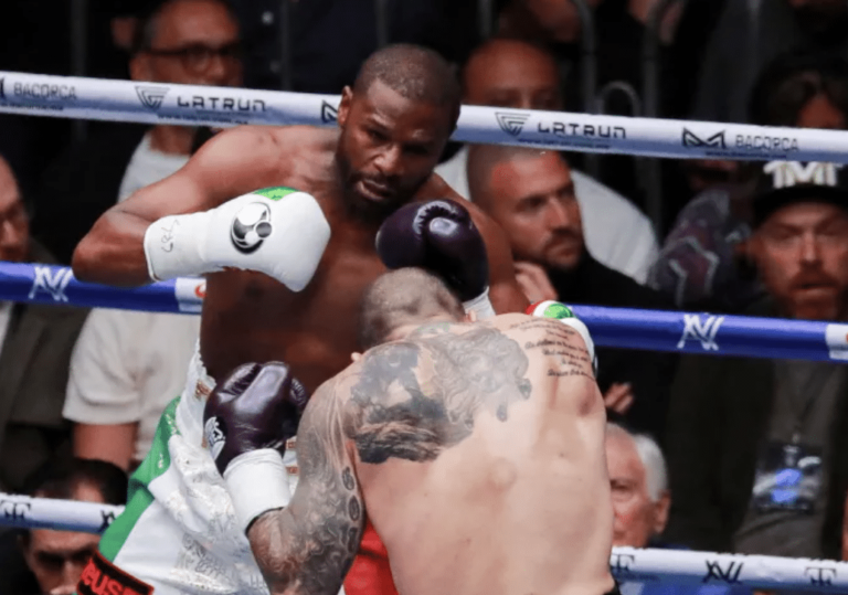 Mayweather s'impose facilement devant Gotti III