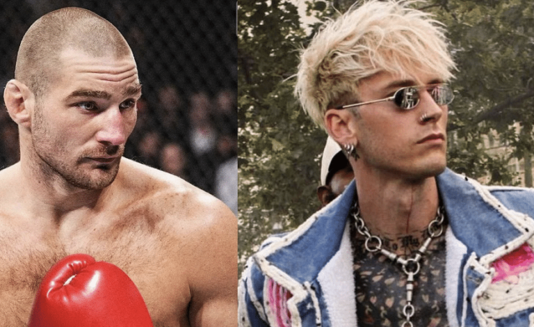 Sean Strickland répond au rappeur Machine Gun Kelly