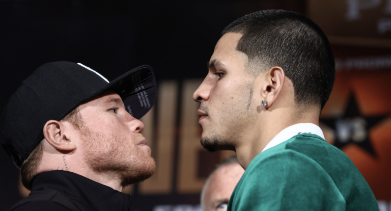 Canelo et Berlanga se jaugent mutuellement