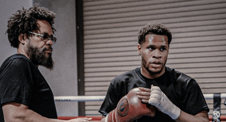 Devin Haney revient à l'entraînement