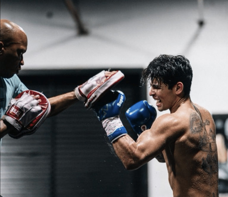Ryan Garcia est de retour à l'entraînement
