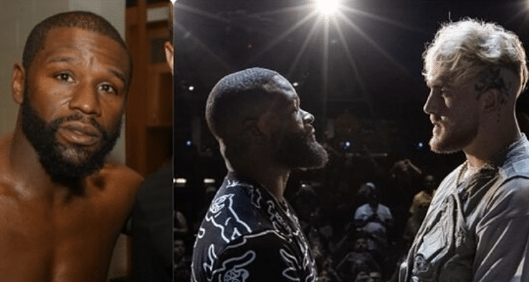 Tyron Woodley a raté la boxe contre Floyd Mayweather