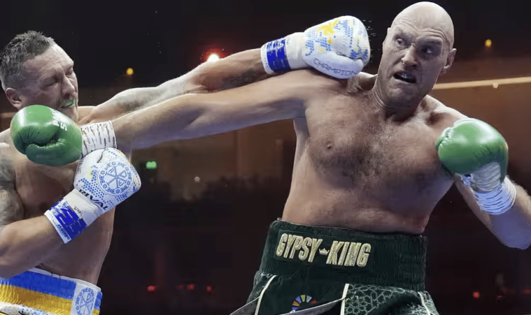 Fury vise un KO d’Usyk