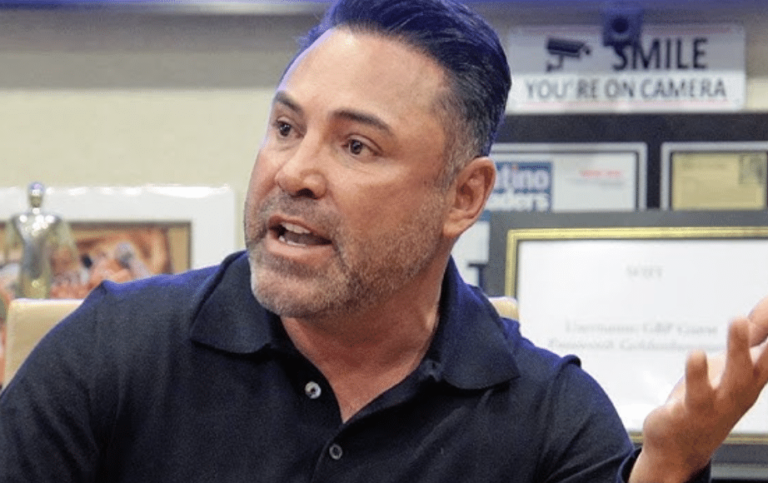 De La Hoya critique les fans britanniques pour avoir voulu Canelo-Eubank Jr.