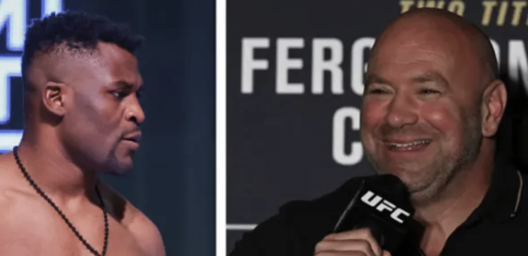 Dana White riposte à Francis Ngannou