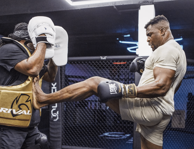 Francis Ngannou informe les fans de son prochain combat