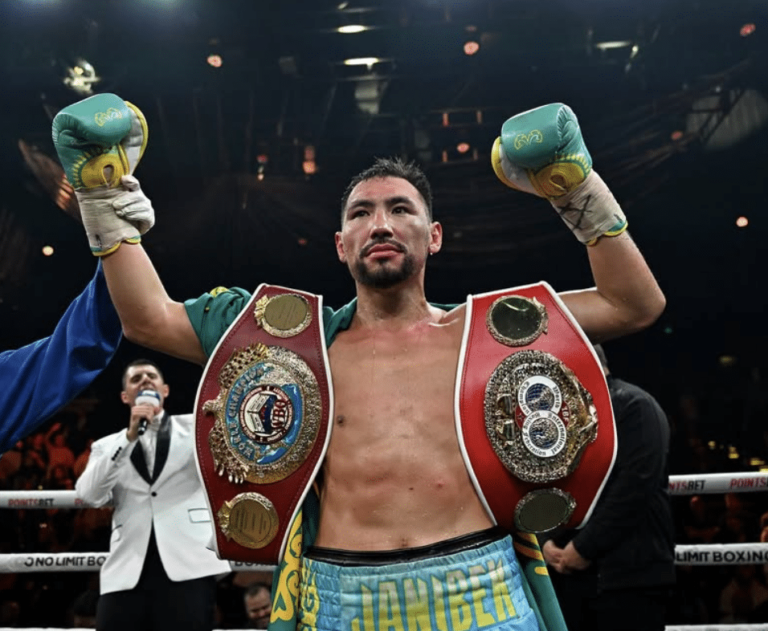 Janibek Alimkhanuly interpelle Canelo Alvarez