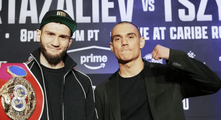 Tszyu et Murtazaliev s'affrontent dans le dernier communiqué de presse
