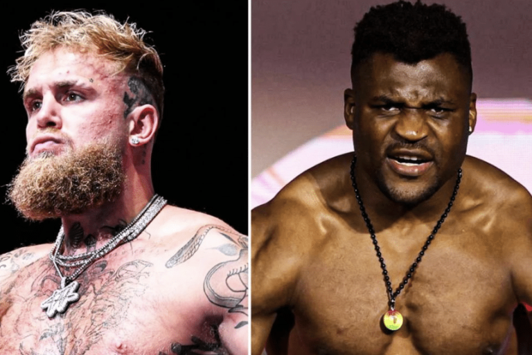 Jake Paul critique la réaction de Ngannou à sa victoire à Tyson