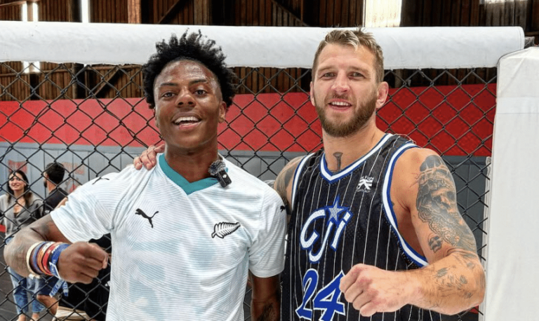 Dan Hooker abandonne le streamer IShowSpeed ​​en sparring