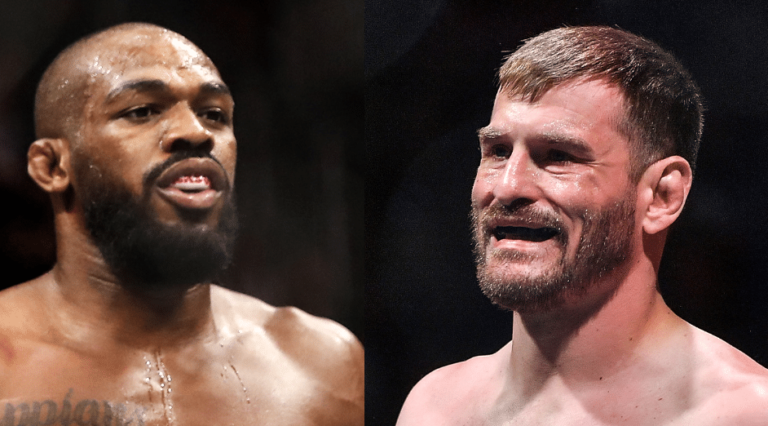 Les fans réagissent à la promotion Jon Jones contre Stipe Miocic