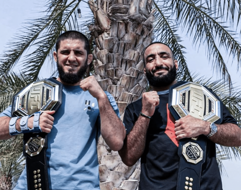 Khabib contre Makhachev combattant Belal Muhammad