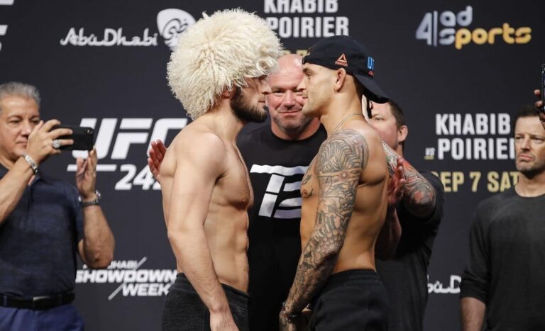 Les réflexions de Khabib Nurmagomedov sur la poursuite du combat de Dustin Poirier