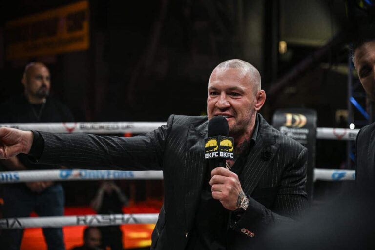 Conor McGregor commente BKFC KnuckleMania 5 Numéros de présence