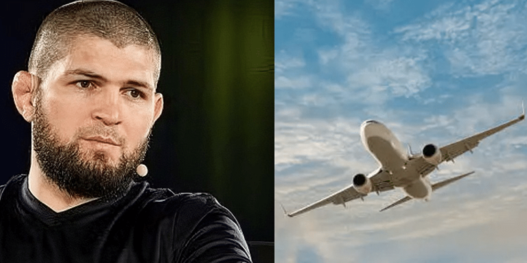 Khabib s'exprime après avoir été escorté hors d'un avion
