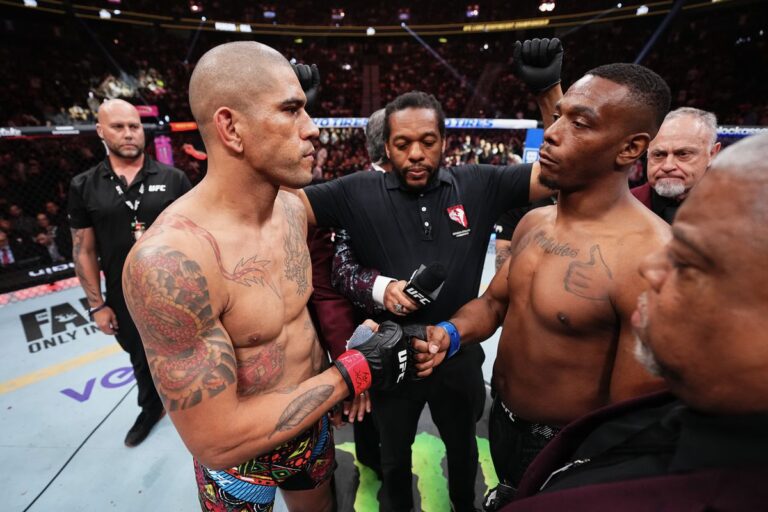 La réaction respectueuse d'Alex Pereira à la perte de l'UFC 311 de Jamahal Hill
