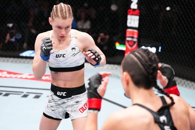 Victoria Dudakova parle d'un incident de gifle après sa défaite à l'UFC Vegas 101