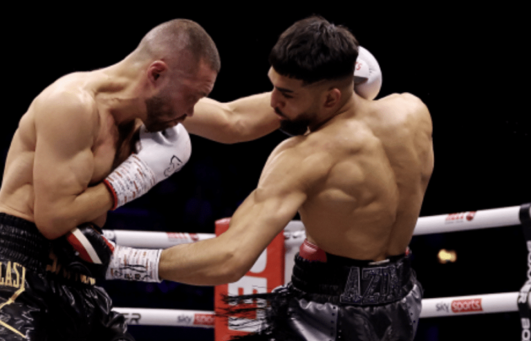 Azim arrête les lipinets pour devenir le champion des poids welter juniors IBO