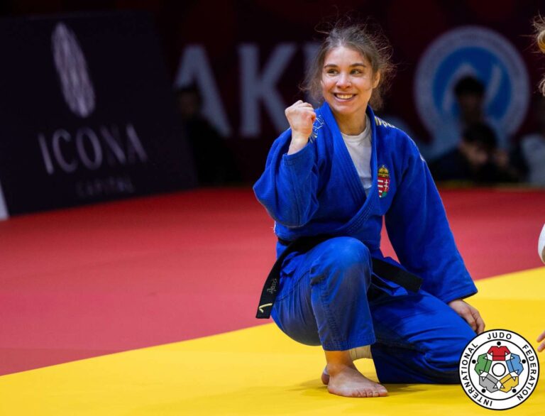 Szofi Ozbas surprise avec le vainqueur du Grand Chelem en U70kg