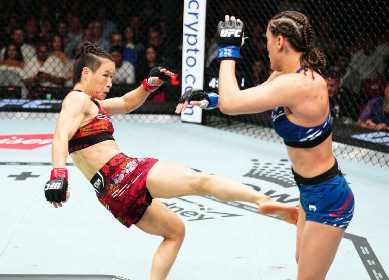 Weili Zhang appelle le combat avec Valentina Shevchenko après la victoire de l'UFC 312