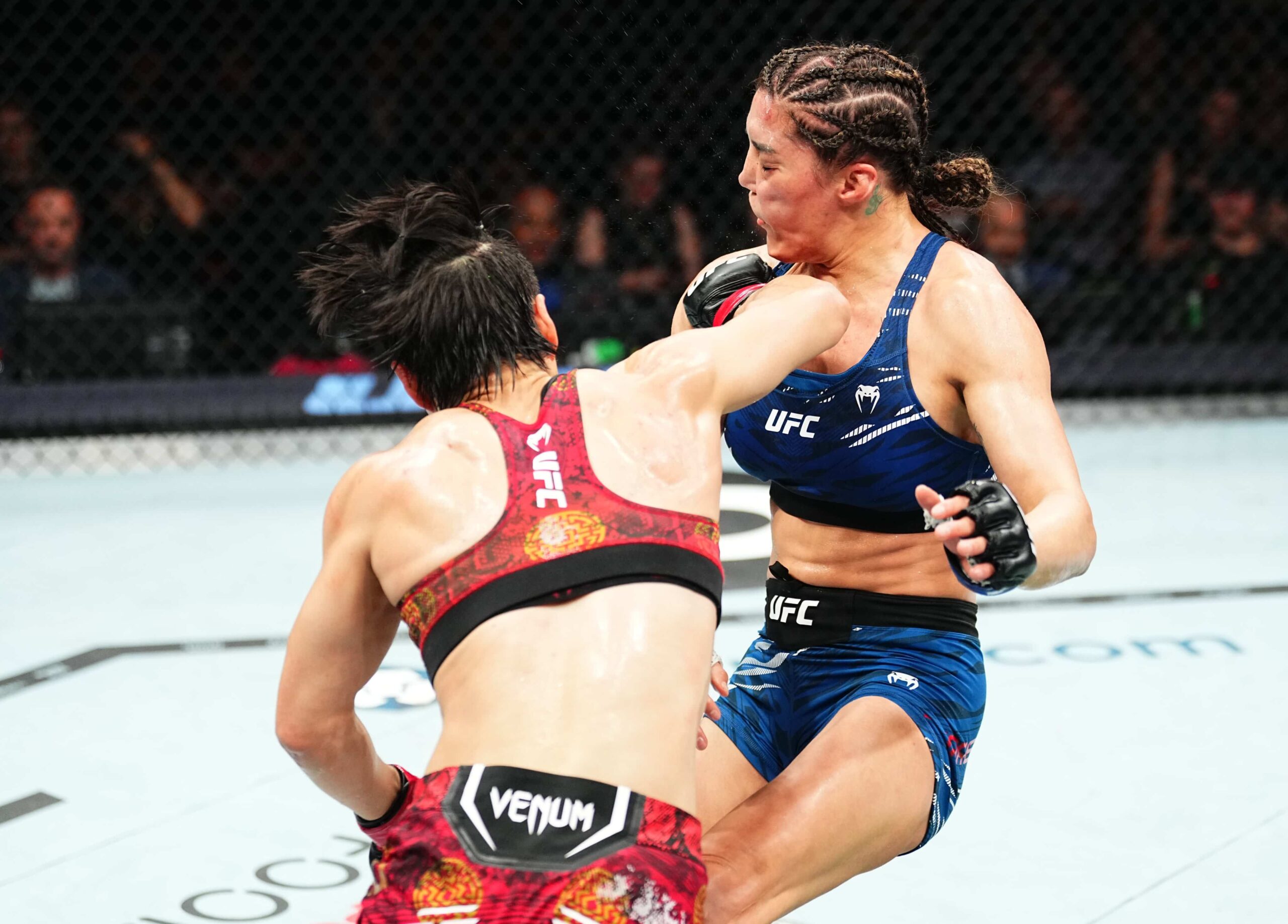 Weili Zhang conserve le titre de poids de paille UFC en victoire unilatérale sur Tatiana Suarez