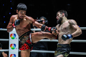 Muangthai pk Saenchai Ibragim Abdulmedzhidov un vendredi combat 100 18