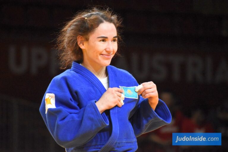 Abiba Abuzhakynova survit à la dernière tempête en final U48kg