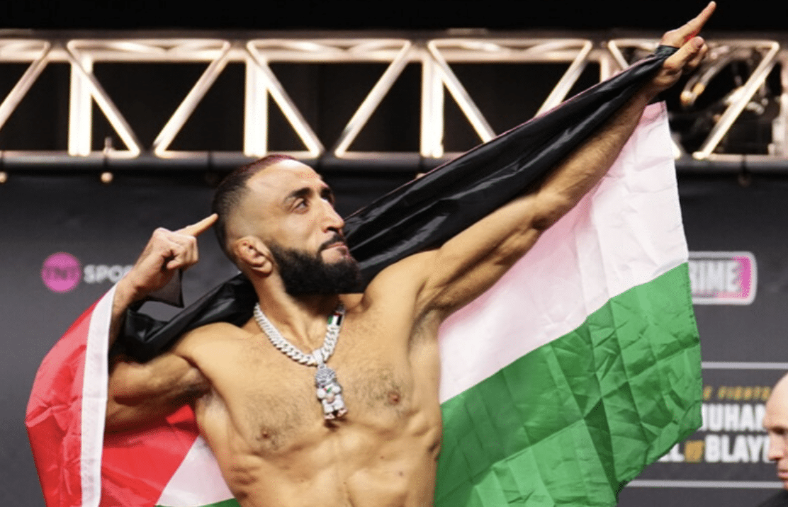 Belal Muhammad remet en question son absence de drapeau de profil