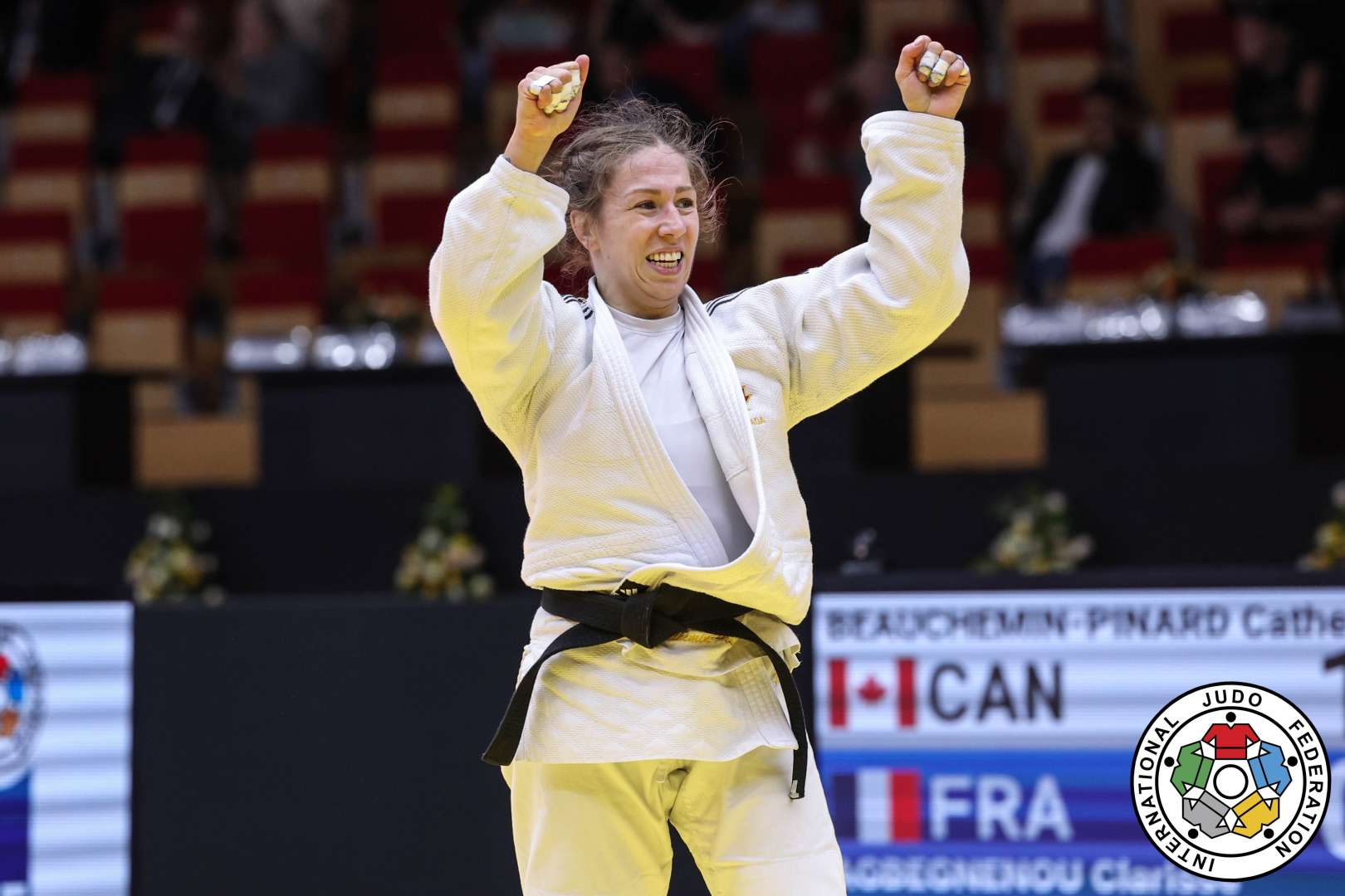 Catherine Beauchemin-Pinard montre une ambition future avec une performance d'or