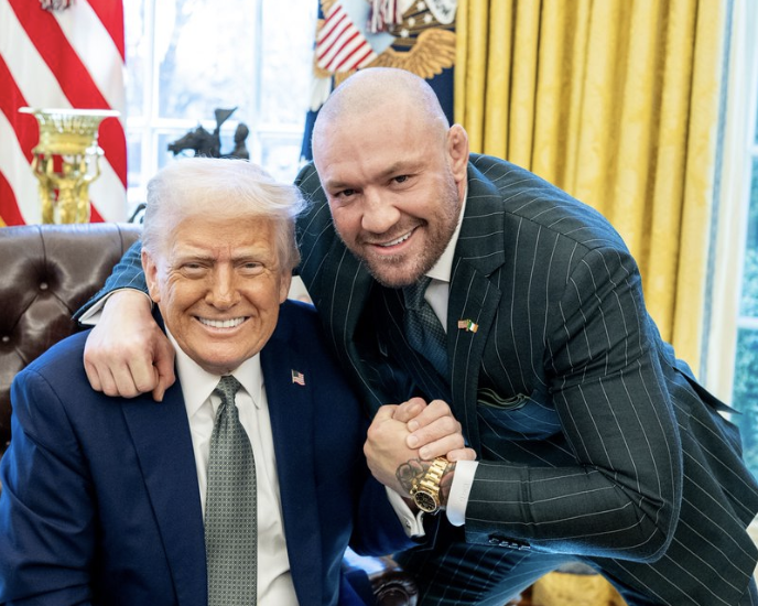 McGregor rencontre Trump à la Maison Blanche