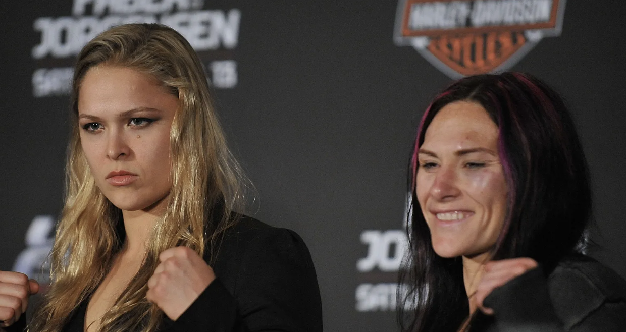 Ronda Rousey Formation avec l'ancien rival