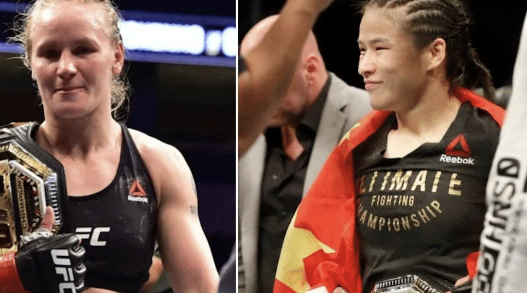 Shevchenko cible le combat Zhang Weili